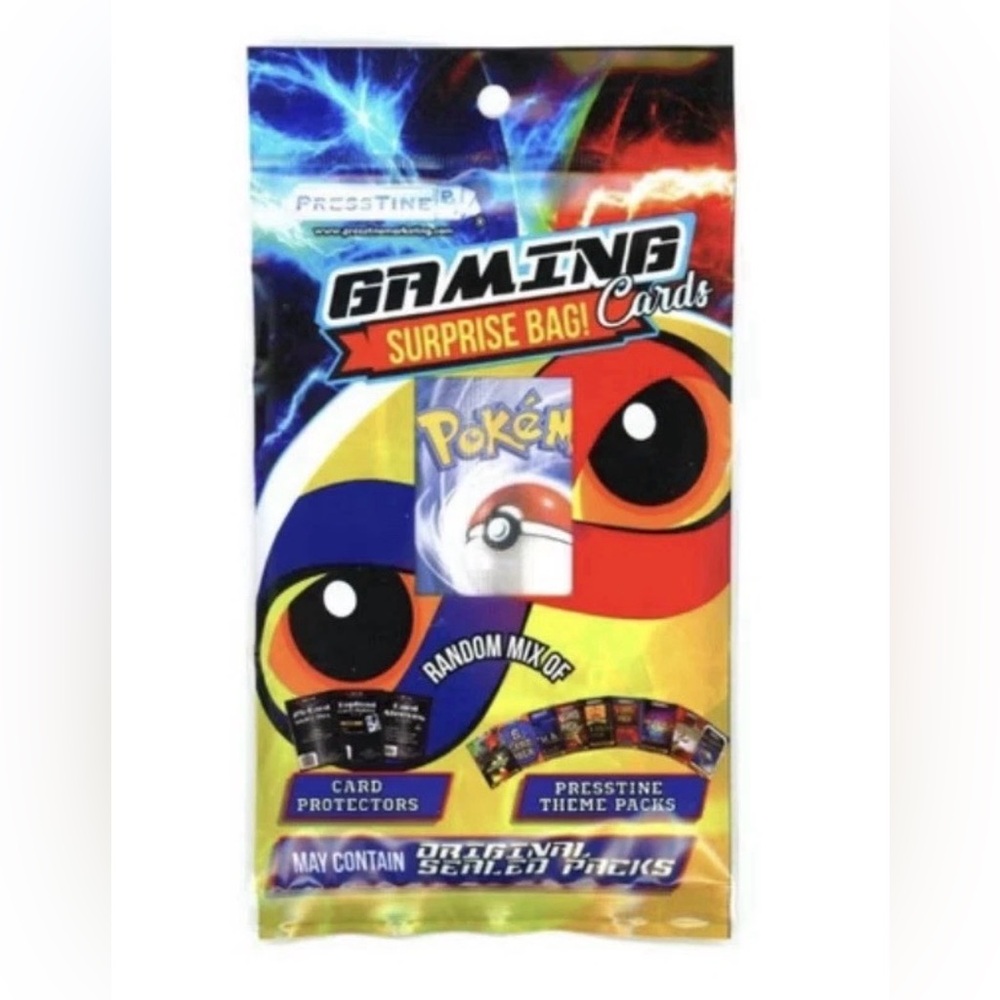 Presstine Pokémon Surprise Pack | Factory Sealed Mystery Cards | New 2022 TCG